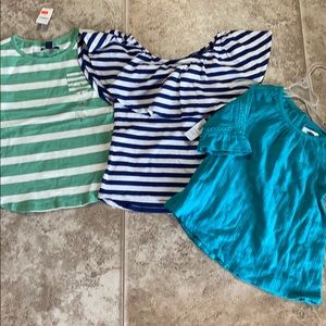 Small girls 6-7 bundle of shirts